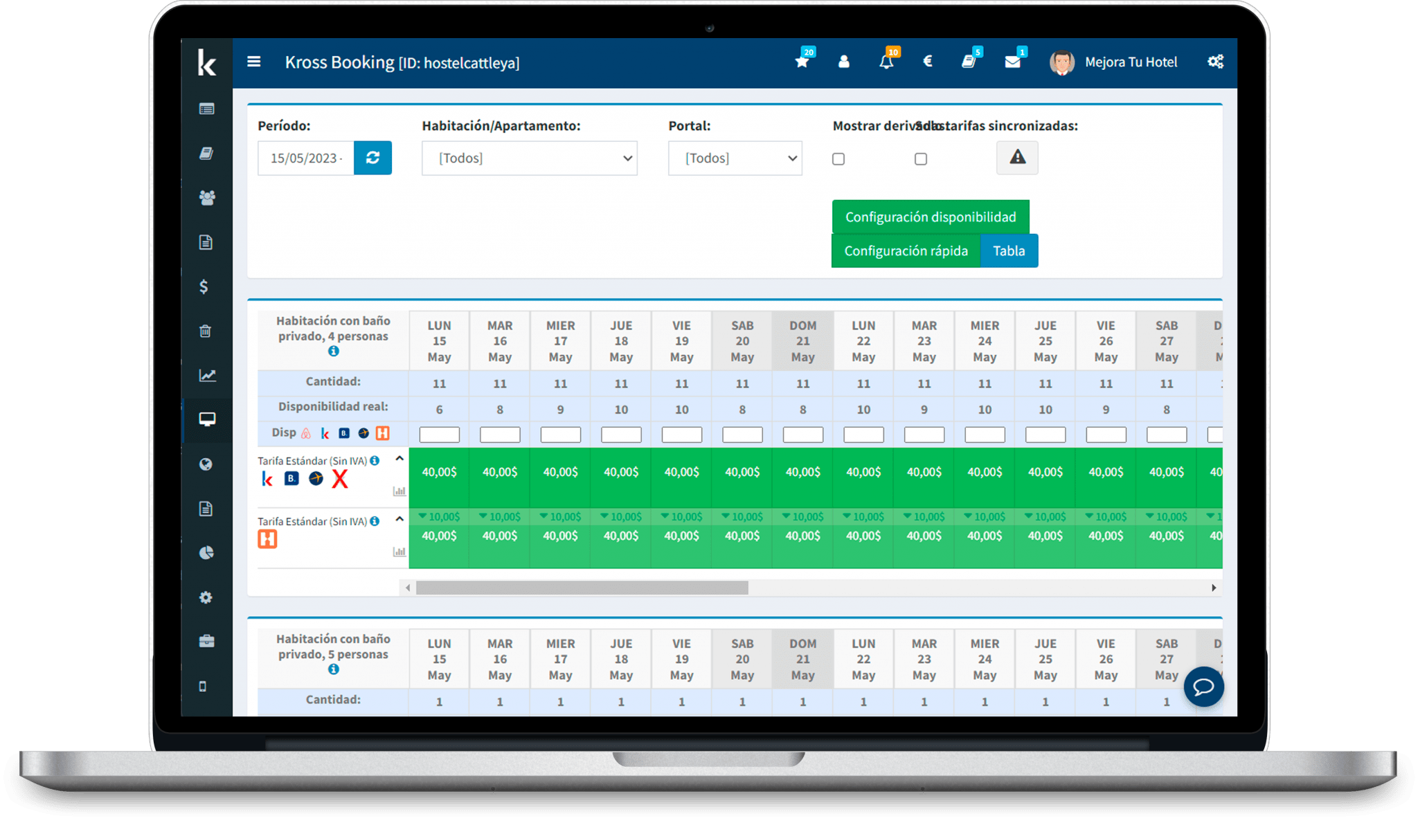 Channel Manager - Software Mejora tu Hotel